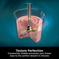 Ninja CREAMi Ice Cream & Frozen Dessert Maker (7 Tub Multi-Coloured Lid Bundle) NC300UK