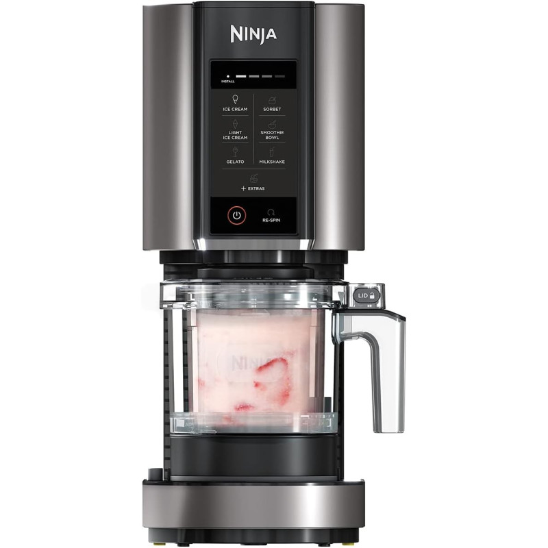 Ninja CREAMi Ice Cream & Frozen Dessert Maker (7 Tub Multi-Coloured Lid Bundle) NC300UK Ninja CREAMi Ice Cream & Frozen Dessert Maker (7 Tub Multi-Coloured Lid Bundle) NC300UK